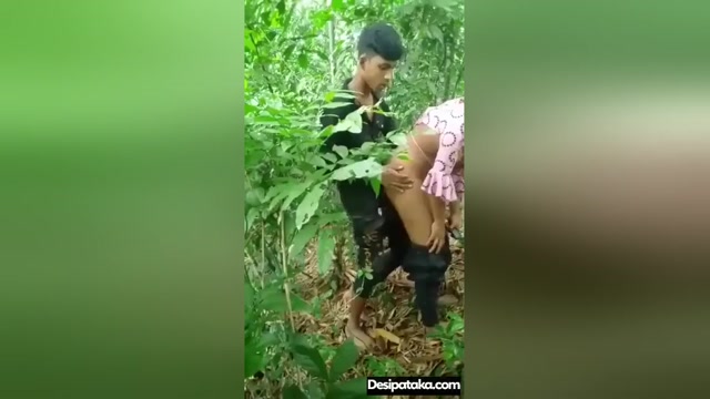 Desi Village Girl Having Sex With Her Lover In The Forest Indian Porn